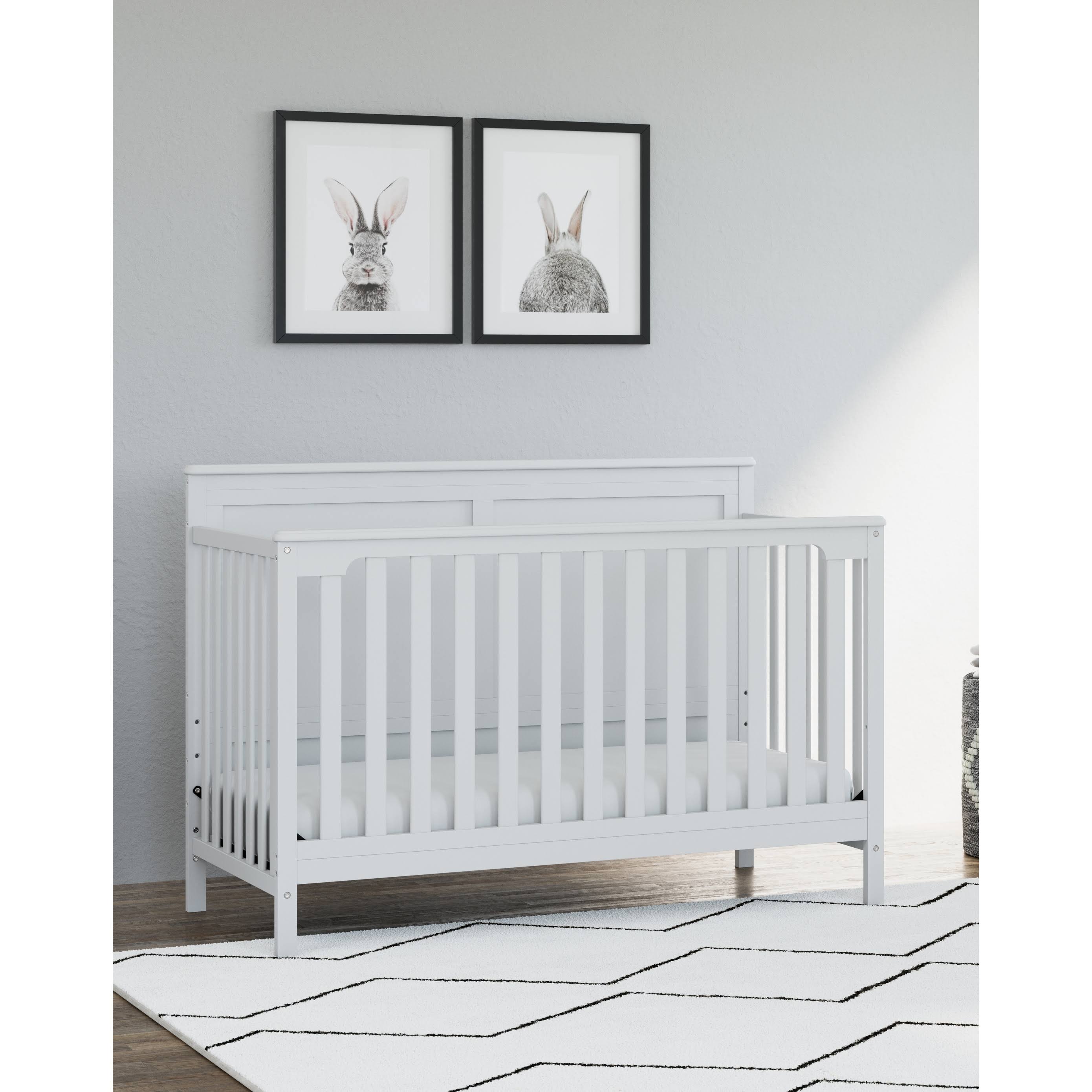 White 4-in-1 Convertible Crib I47272