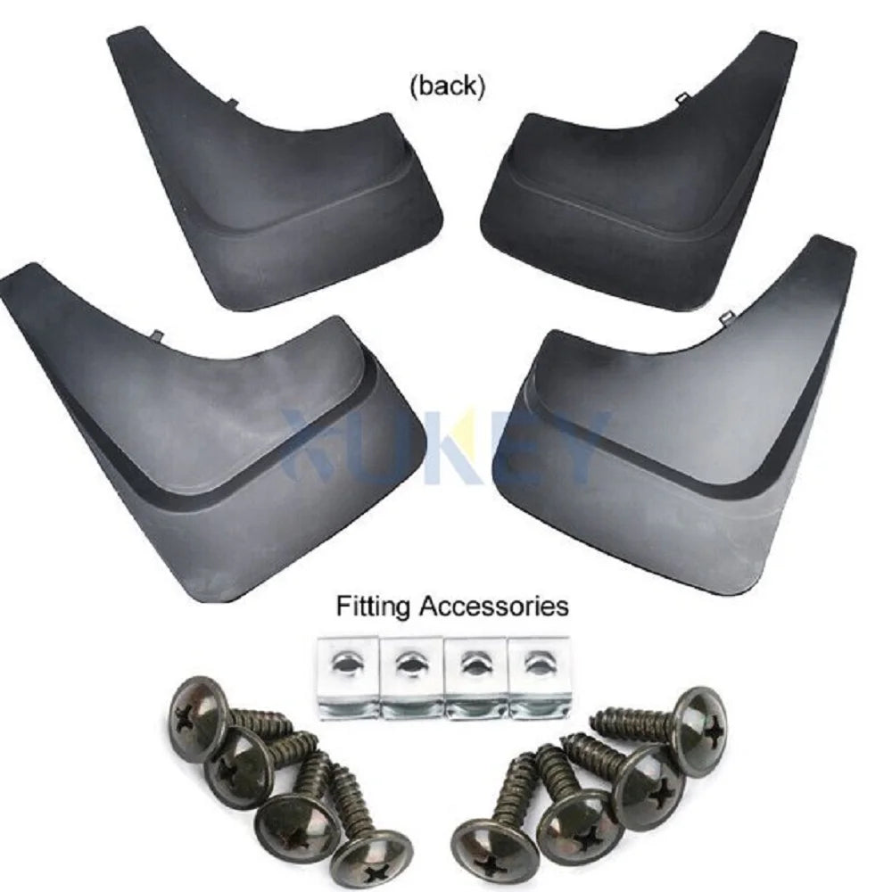4pcs Universal Black Car Mud Flaps L3165