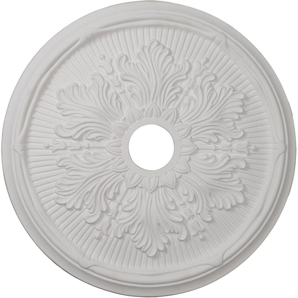 23 3/4x22OD x 3 5/8x22ID x 1 7/8x22P Hand-Painted Flash Copper Ceiling Medallion U2941