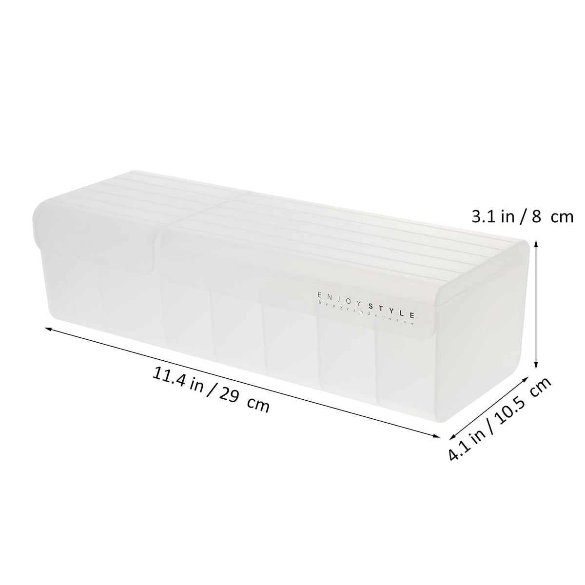 Slim USB Cable Organizer Storage Box E208077
