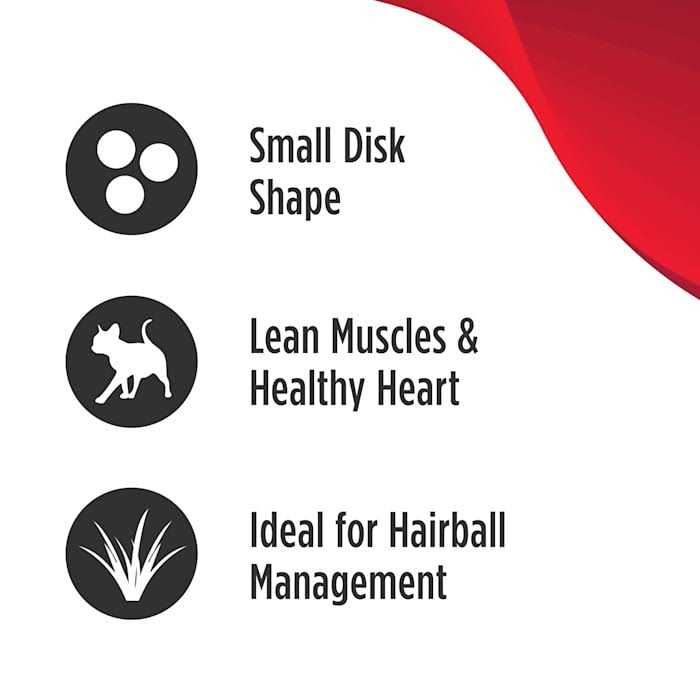Chicken & Cod Adult Dry Cat Food for Hairball Management O62084