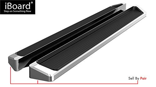 304 Stainless Steel Polished 6in Running Boards Side Steps E372787