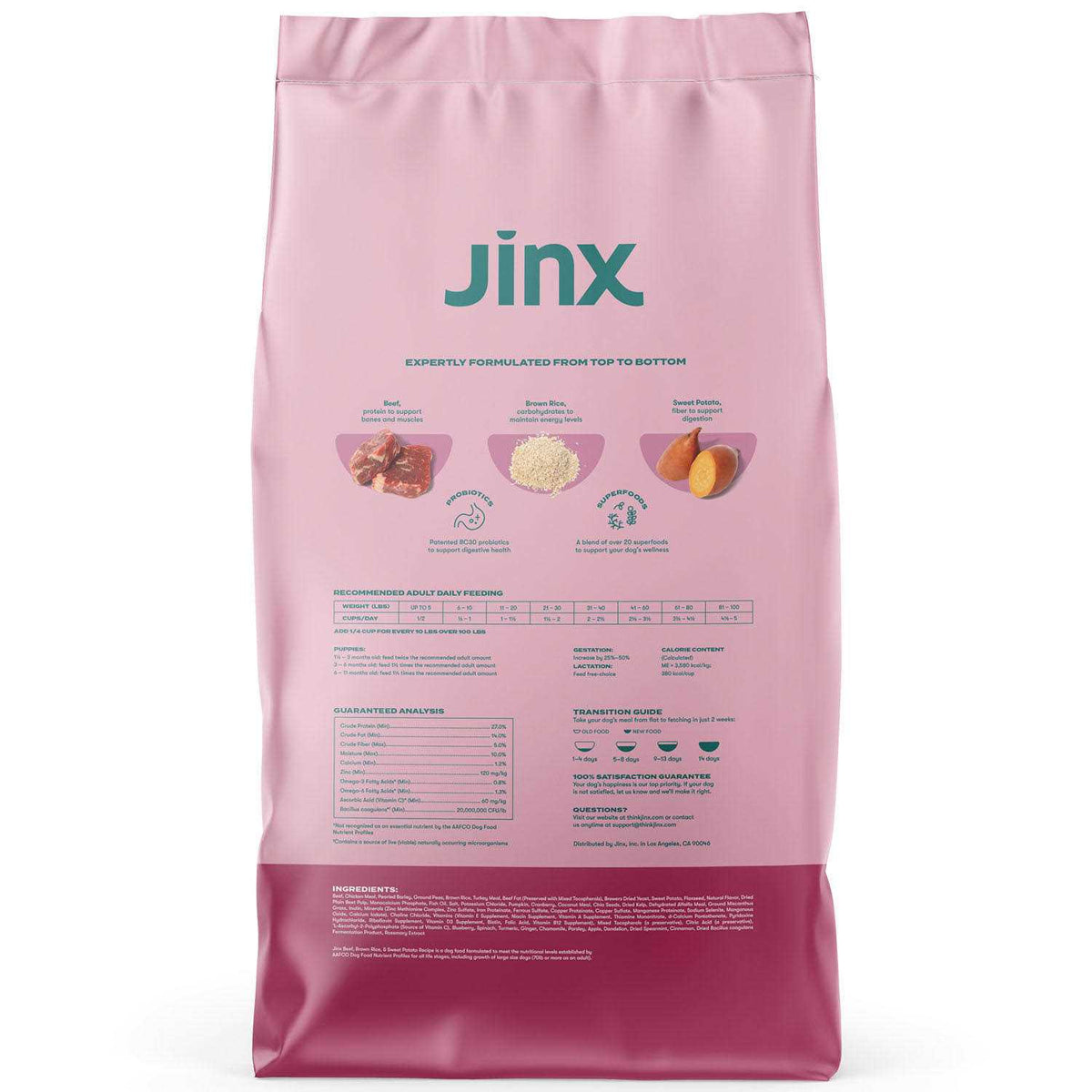 Beef Brown Rice & Sweet Potato Dry Dog Food J950
