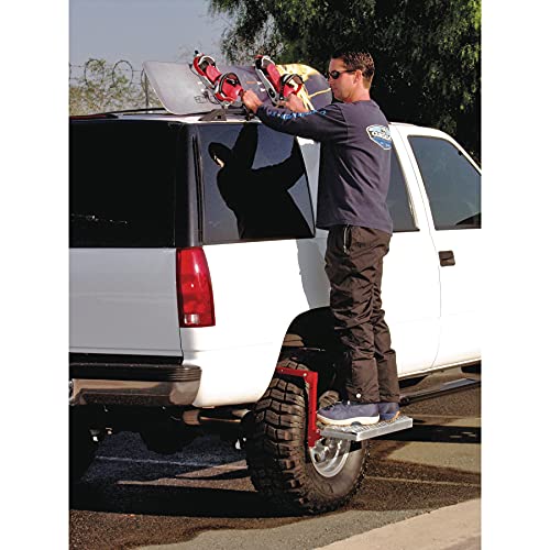 Heavy Duty Tire Step for Truck and SUV, Non-Slip Steel, Fold Flat H443