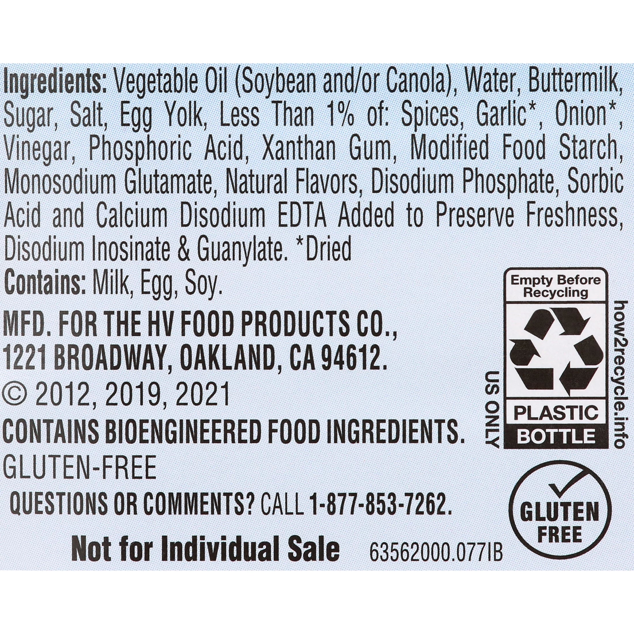 40 fl oz 2 Count Ranch Dressing P9014