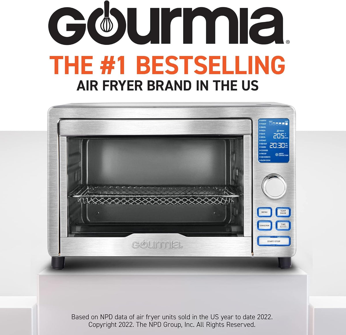 Digital Stainless Steel Toaster Oven Air Fryer R64513
