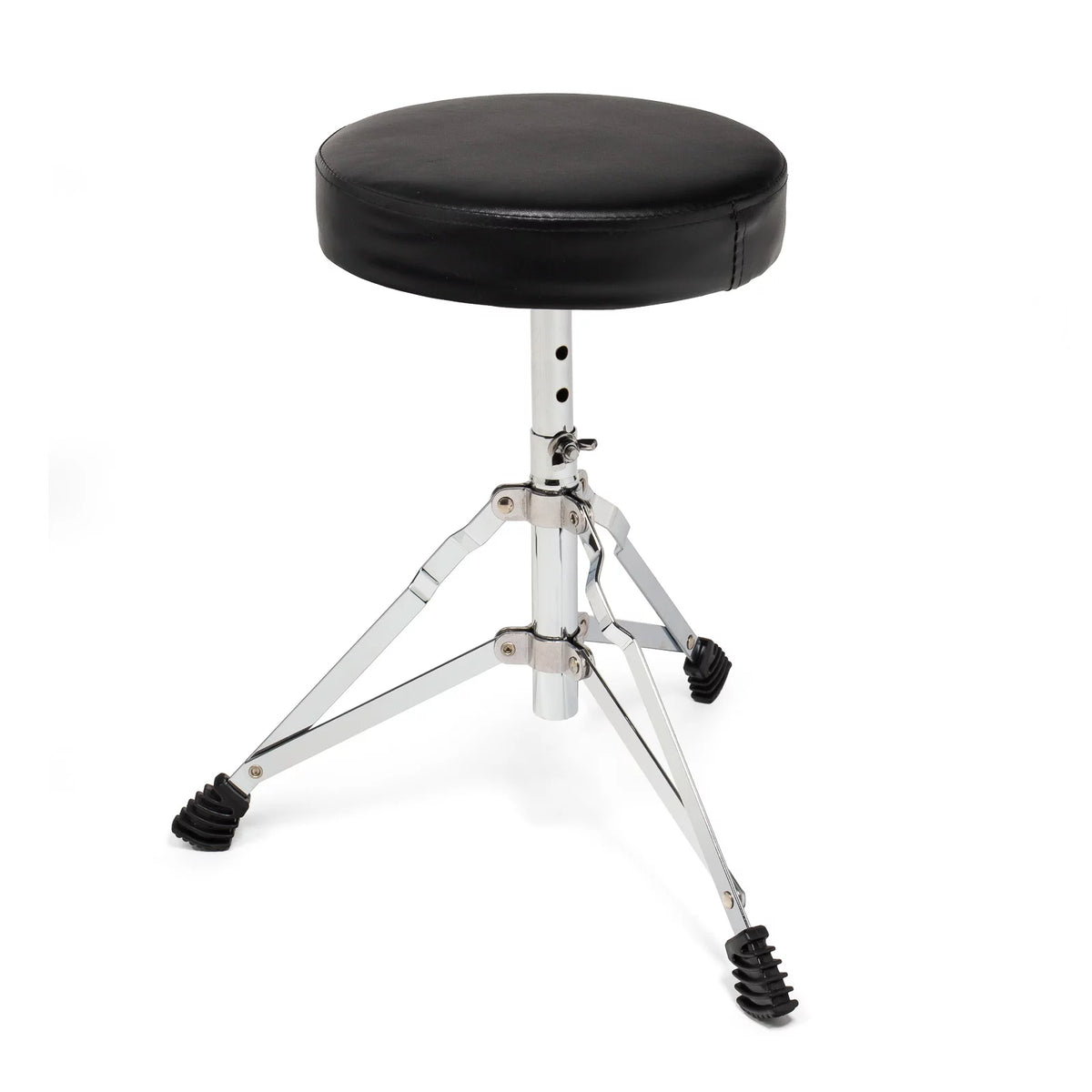 Junior Drum Set with Brass Cymbals and Adjustable Throne K521