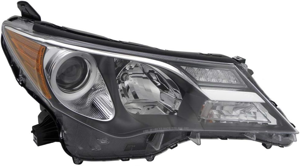 Head Light Assembly Passenger Side with Bulbs A9828