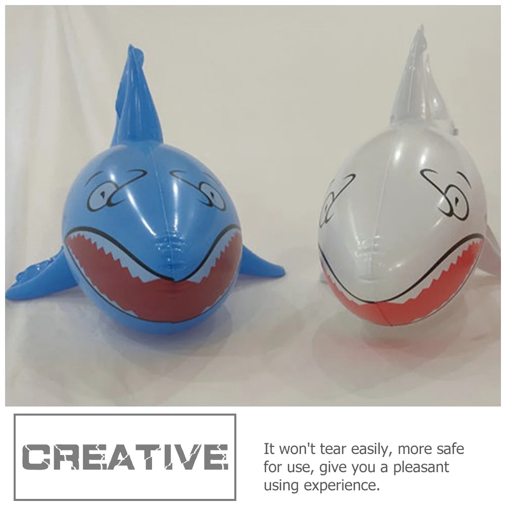 9 Pcs Inflatable Shark Pvc Pool Toy A310