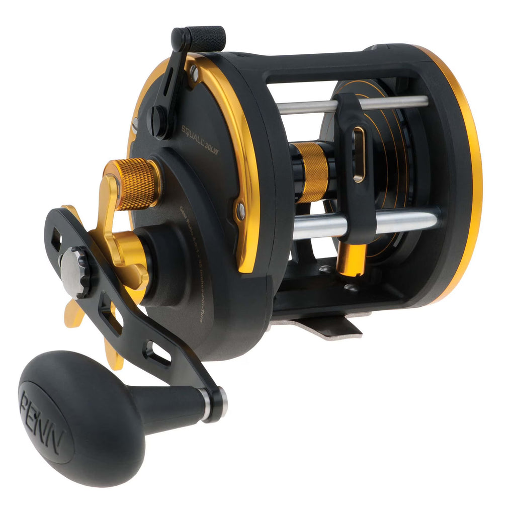 Black & Gold Saltwater Trolling Fishing Reel I613738