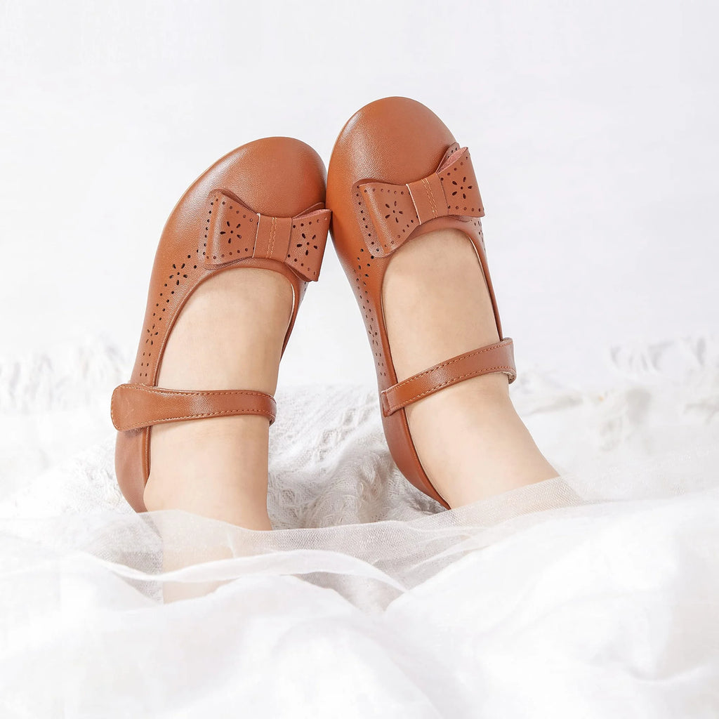 Brown Mary Jane Shoes E956