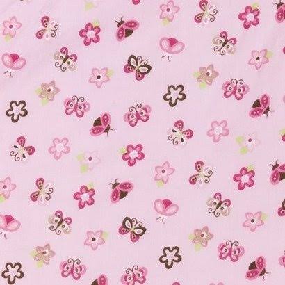 Raspberry Garden Fitted Crib Sheet T73777