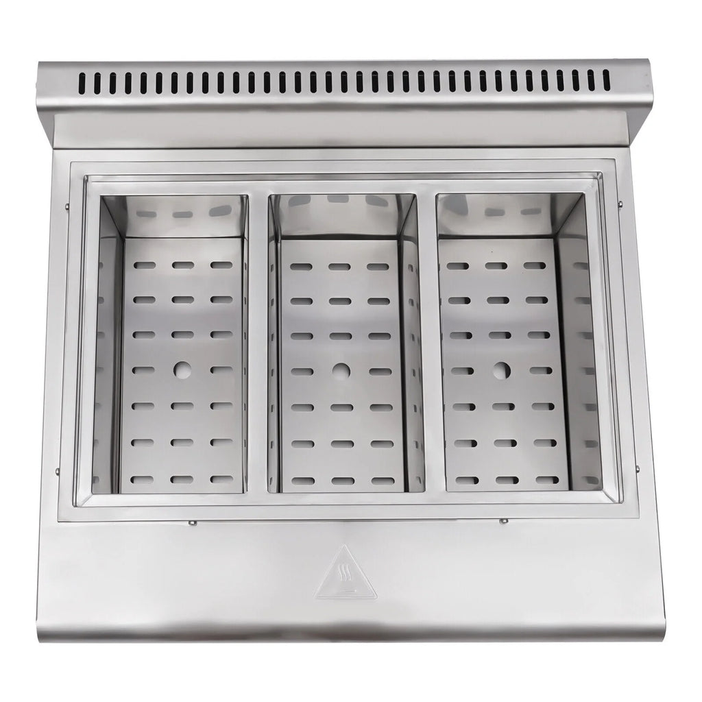 Commercial Pasta Cooker 6 Pots Stainless Noodle Boiler Machine B957001