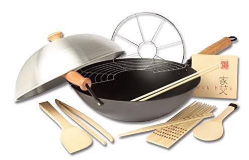 10 Piece Non-Stick Wok Set I89112