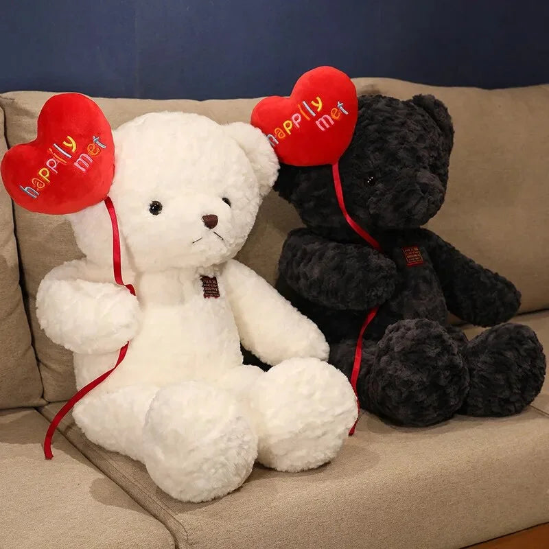 Black Teddy Bear Plush Toy 37cm F791