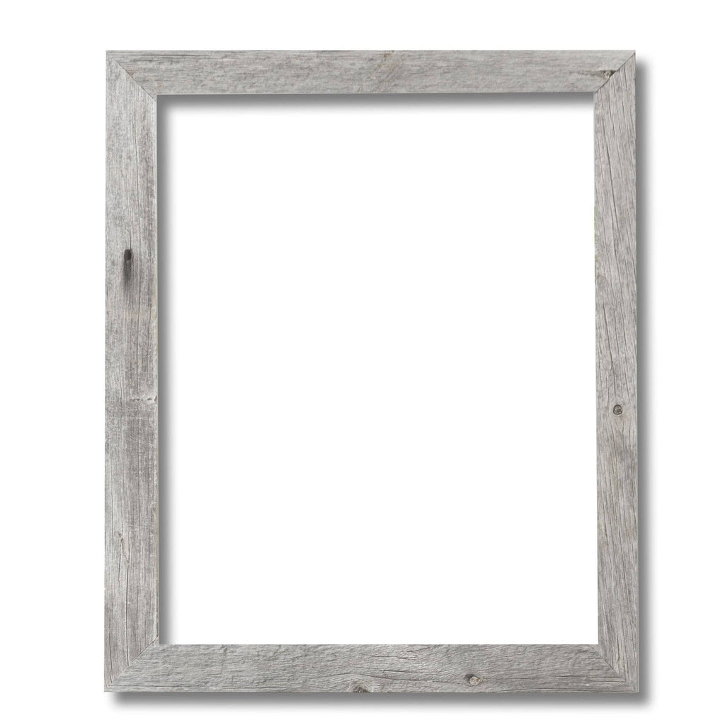 Weathered Grey Reclaimed Wood Frame G129