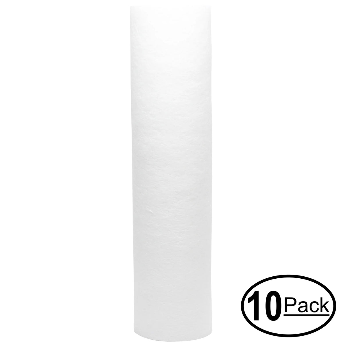 10-Pack 10-inch 5-Micron Polypropylene Sediment Filter Cartridge C92688