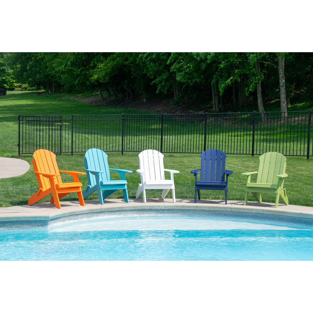 Weathered Wood Folding Adirondack Chair R33200