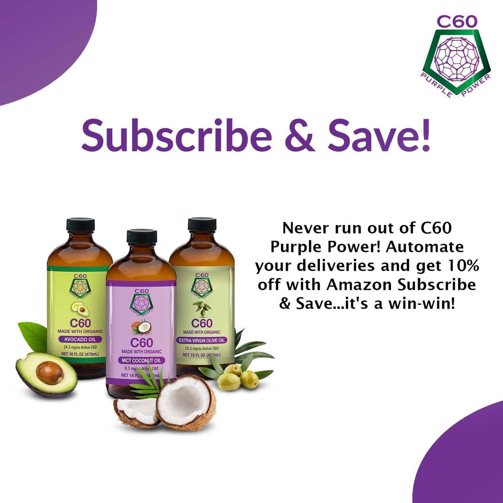 Organic Cold-Pressed Avocado Oil with C60, 2 Fl Oz, Pack of 2 I7226