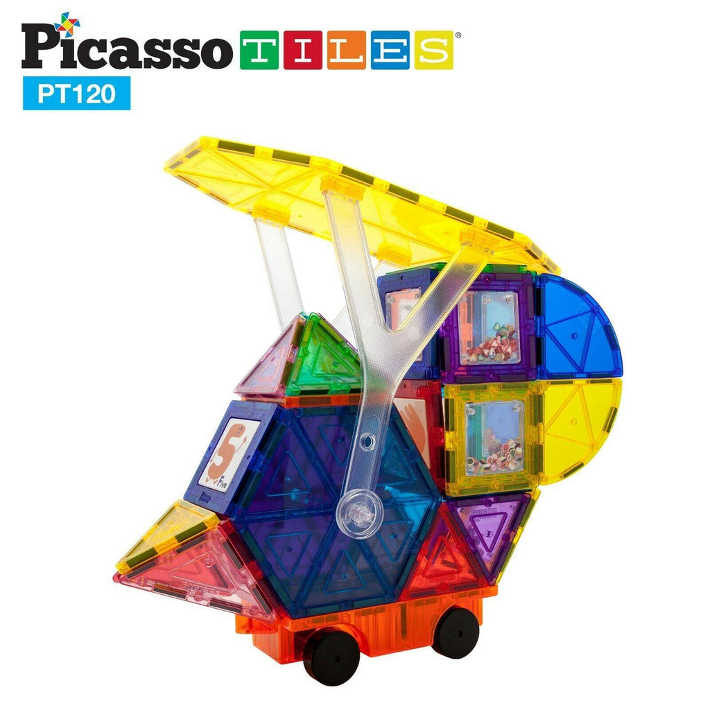 120-Piece 3D Magnetic Building Block Set J509