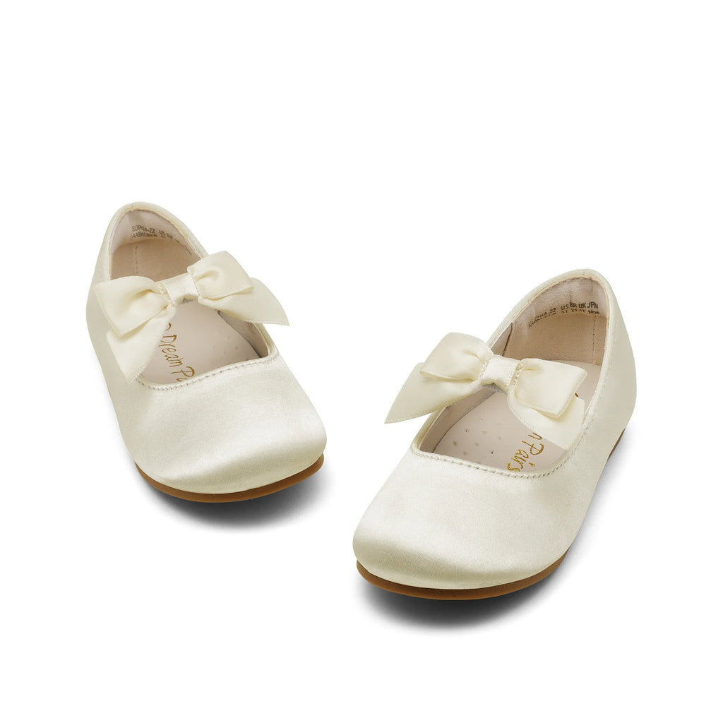 Ivory Girls Mary Jane Flats Slip On Casual Shoes U48688