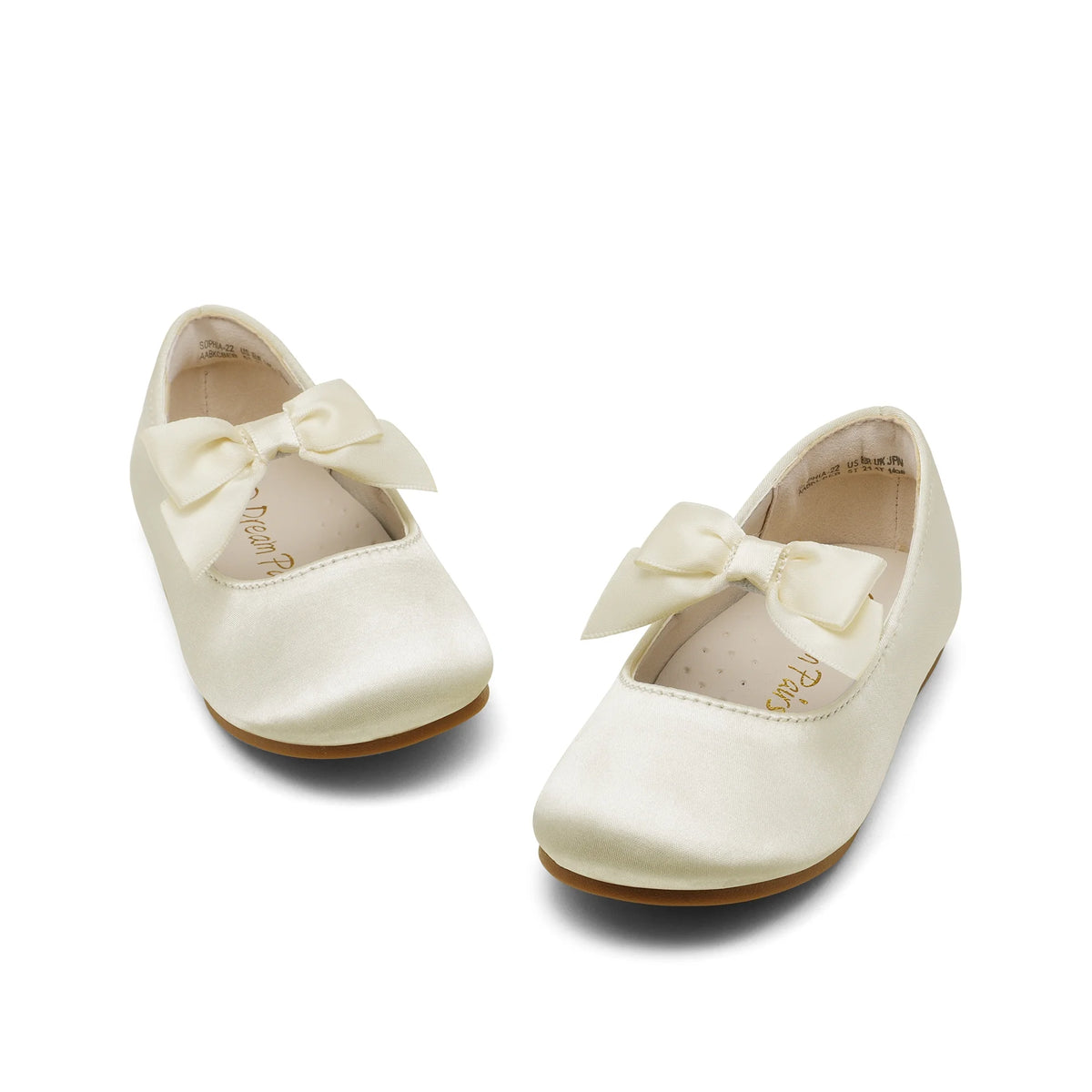 Ivory Girls Mary Jane Flats Slip On Casual Shoes U48688