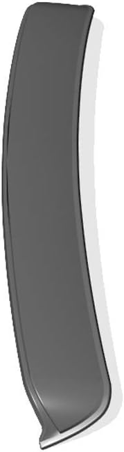 Matte Black PP Rear Spoiler Wing A6891