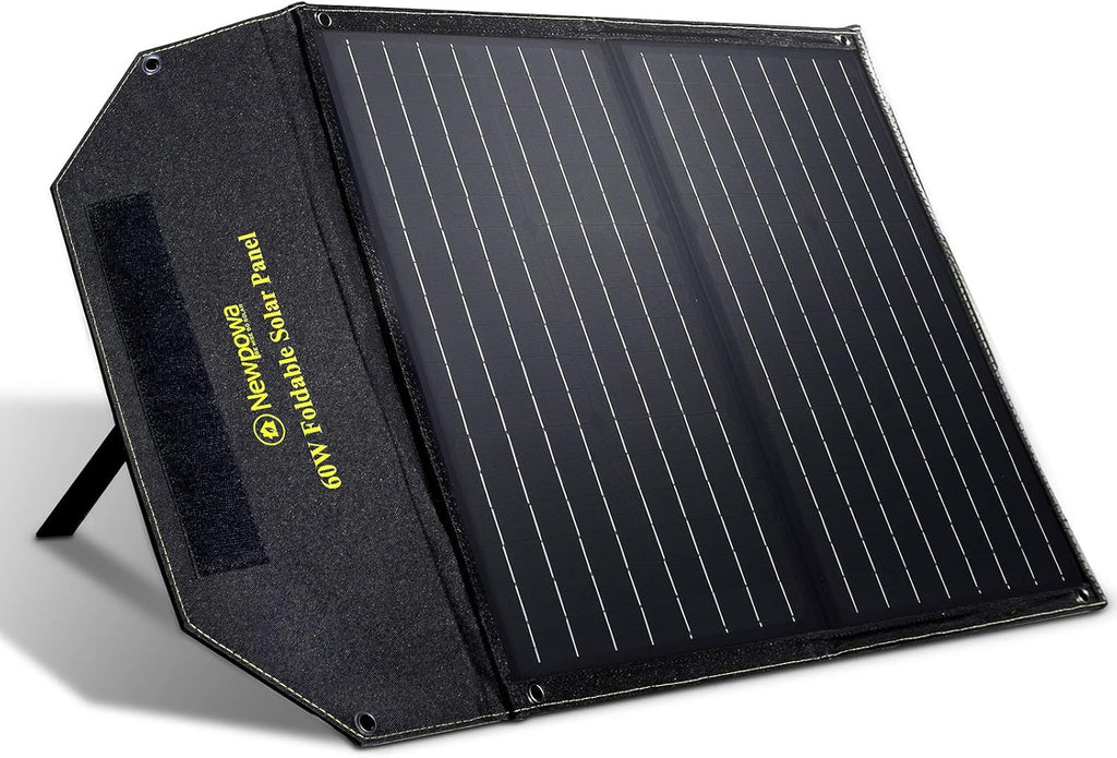 60W Foldable Solar Panel Charger with Mono Cells J8533