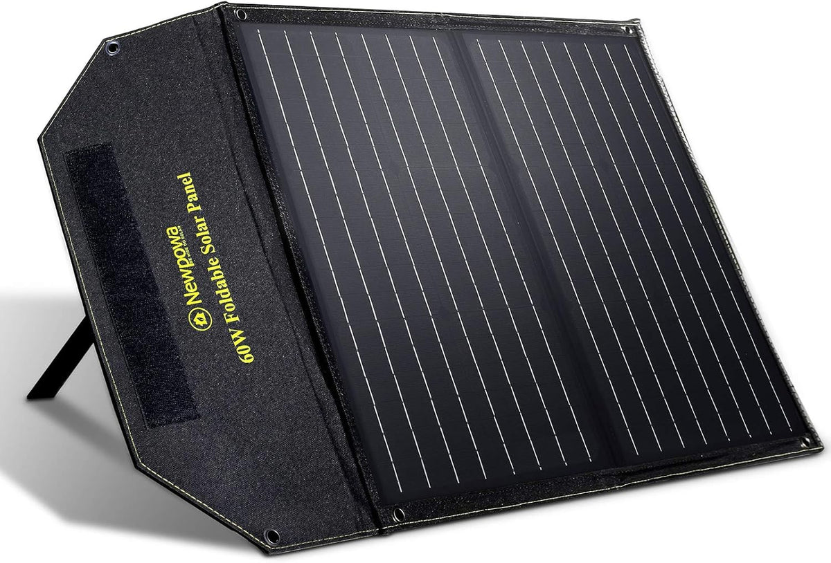 60W Foldable Solar Panel Charger with Mono Cells J8533