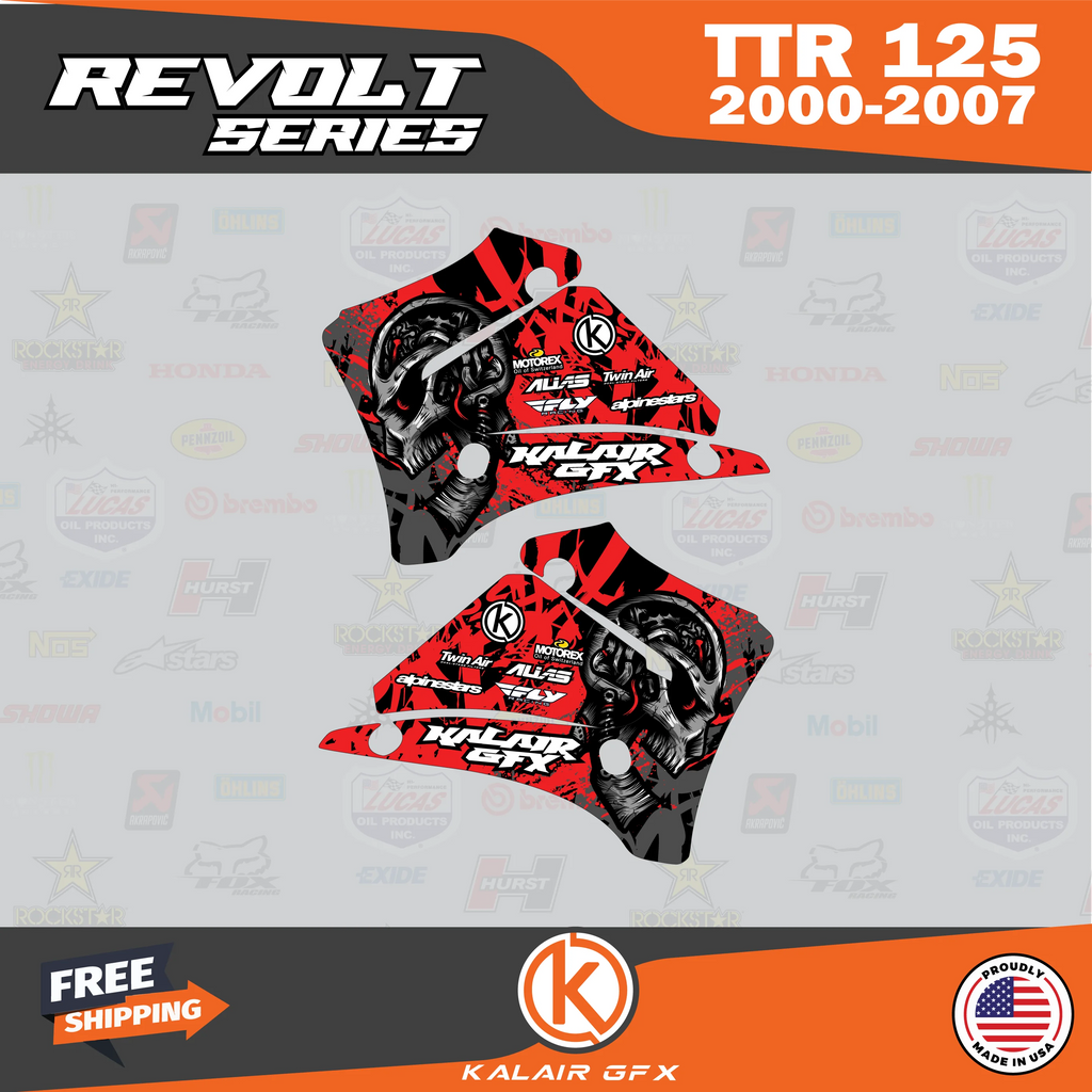 Graphics Kit for Yamaha TTR125 C287