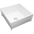 Floor Mounted Mop Service Sink with White E161344