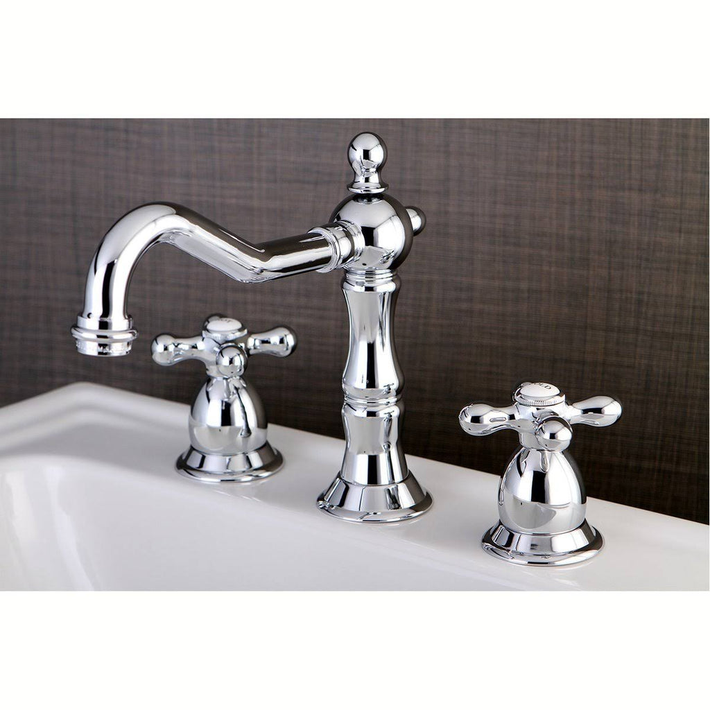 Brushed Brass Widespread Bathroom Faucet O468