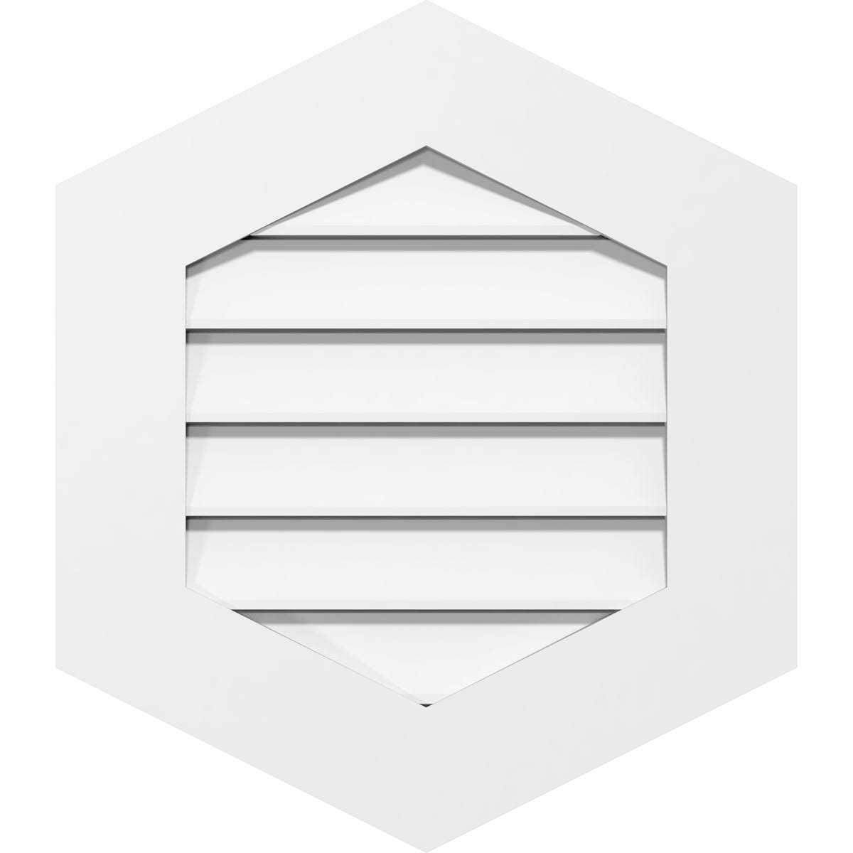 PVC Gable Vent X815