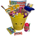 Sesame Street Easter Basket with Collectible Toy Tumbler Led Night Light Coloring Book Bubbles Candies A544404