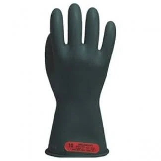 Black Class 0 Electrical Gloves, Size 10 V871219