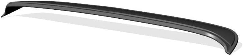 Matte Black PP Rear Spoiler Wing A6891