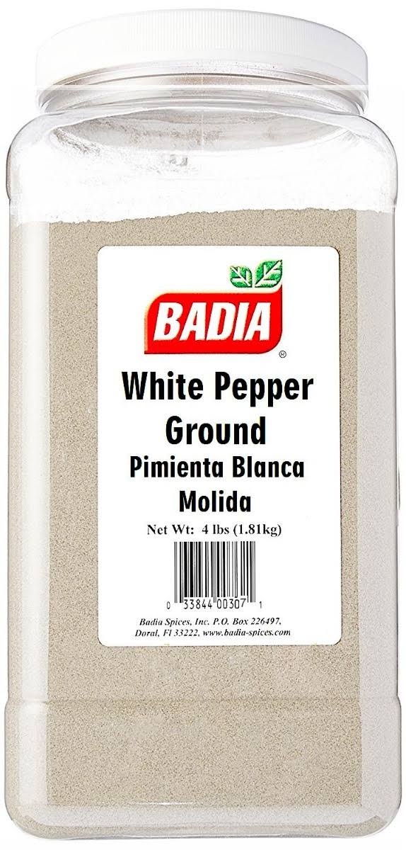Ground White Pepper 4 lbs Pack of 4 P121600
