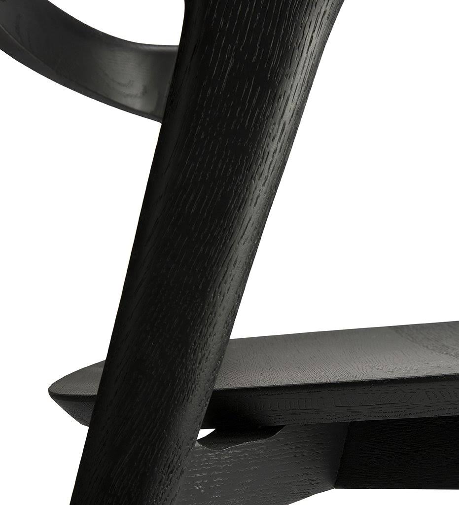 Oak Black Bok Dining Chair Q8429