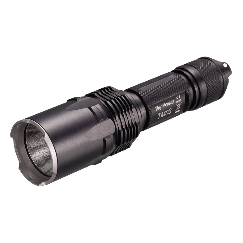 Black Tactical Flashlight B223