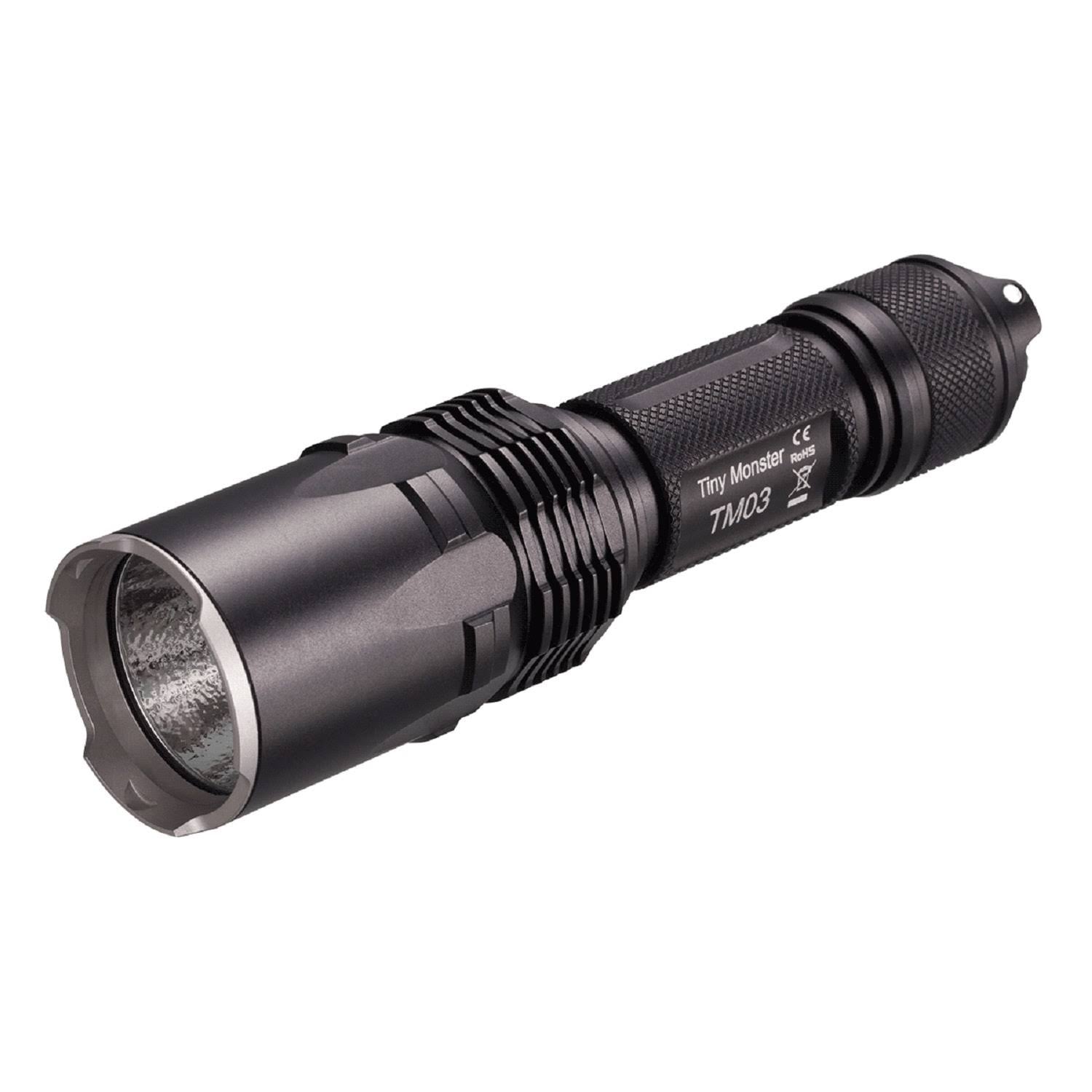 Black Tactical Flashlight B223