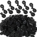 400 Pcs Black Shade Cloth Plastic Clips for Garden Greenhouse Y632