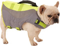 Green XL Dog Life Jacket with Rescue Handle C78773
