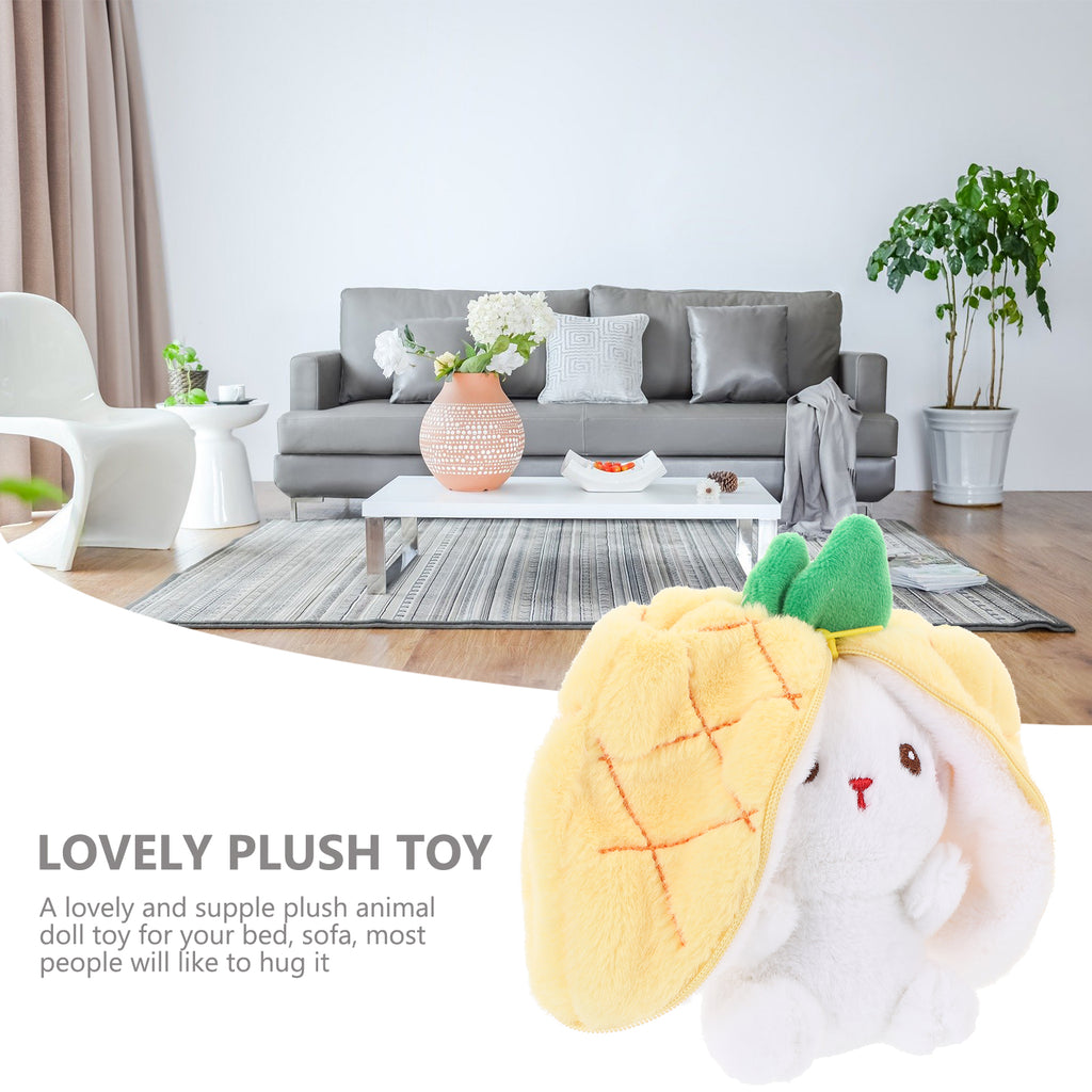 Bunny Plush Doll Stuffed Rabbit Toy Strawberries B159