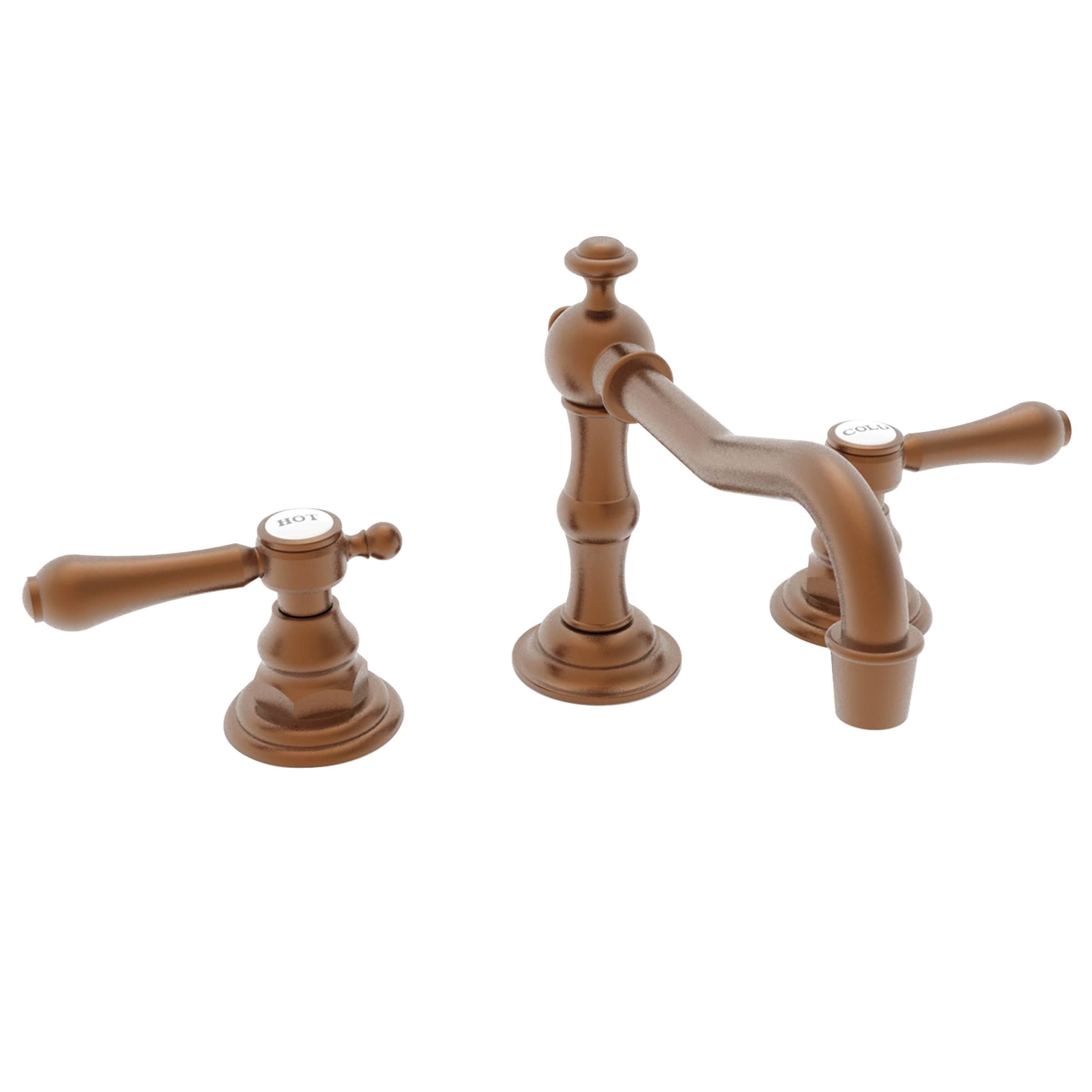 Antique Copper Widespread Lavatory Faucet I68690