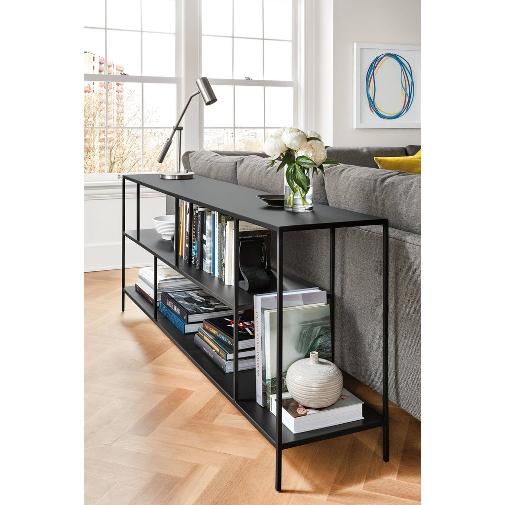 Gold Console Bookcase V496