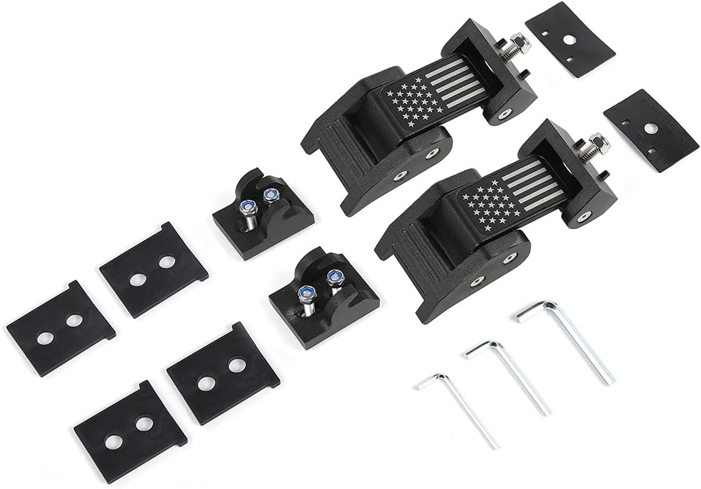 Aluminum Alloy Hood Latch Kit for 1997-2006 Jeep Wrangler TJ L341959