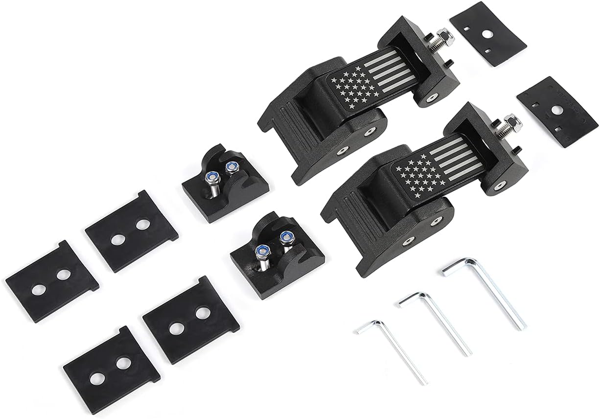 Aluminum Alloy Hood Latch Kit for 1997-2006 Jeep Wrangler TJ L341959