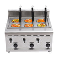 Commercial Pasta Cooker 6 Pots Stainless Noodle Boiler Machine B957001