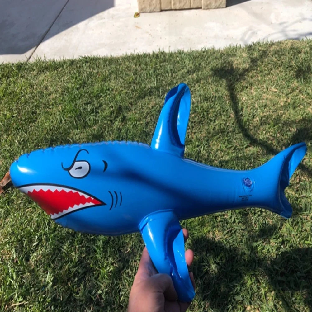 9 Pcs Inflatable Shark Pvc Pool Toy A310
