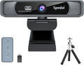 4K UHD Webcam with Dual Microphones and Remote A3077